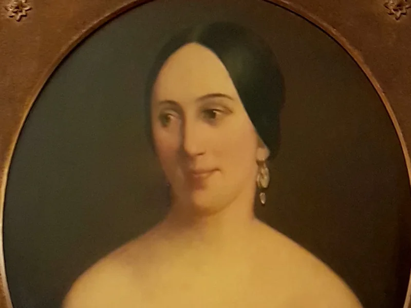 1855-Gerard Overman - Ritratto di Christina Elisabeth da Silva